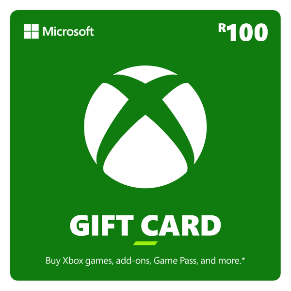 Xbox Gift Card R100 ZAR (Redeemable in South African Xbox Store)