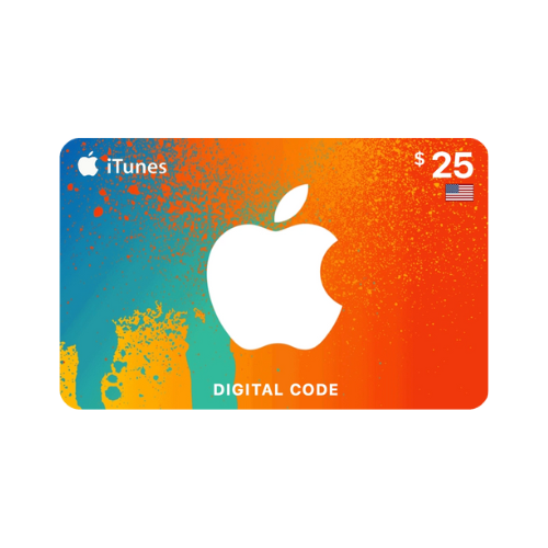 iTunes Gift Card $25 USD (US Store Only)