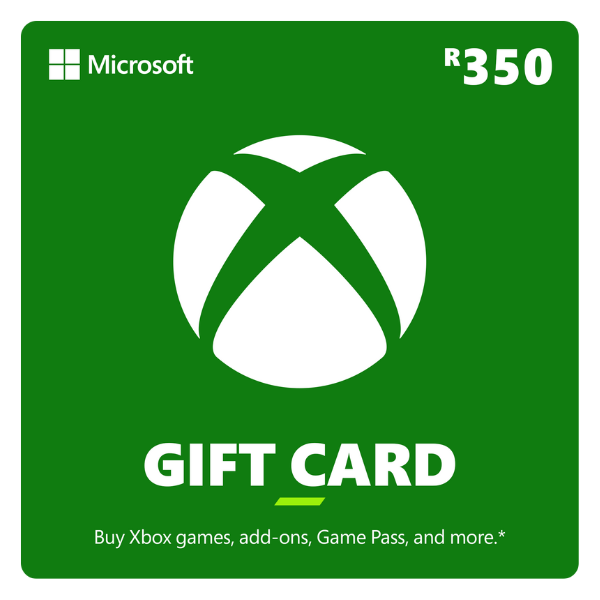 Xbox Gift Card R350 ZAR (Redeemable in South African Xbox Store)